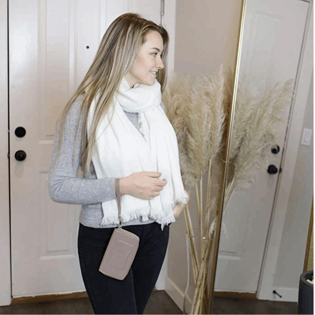 Small Slim Wristlet Wallet