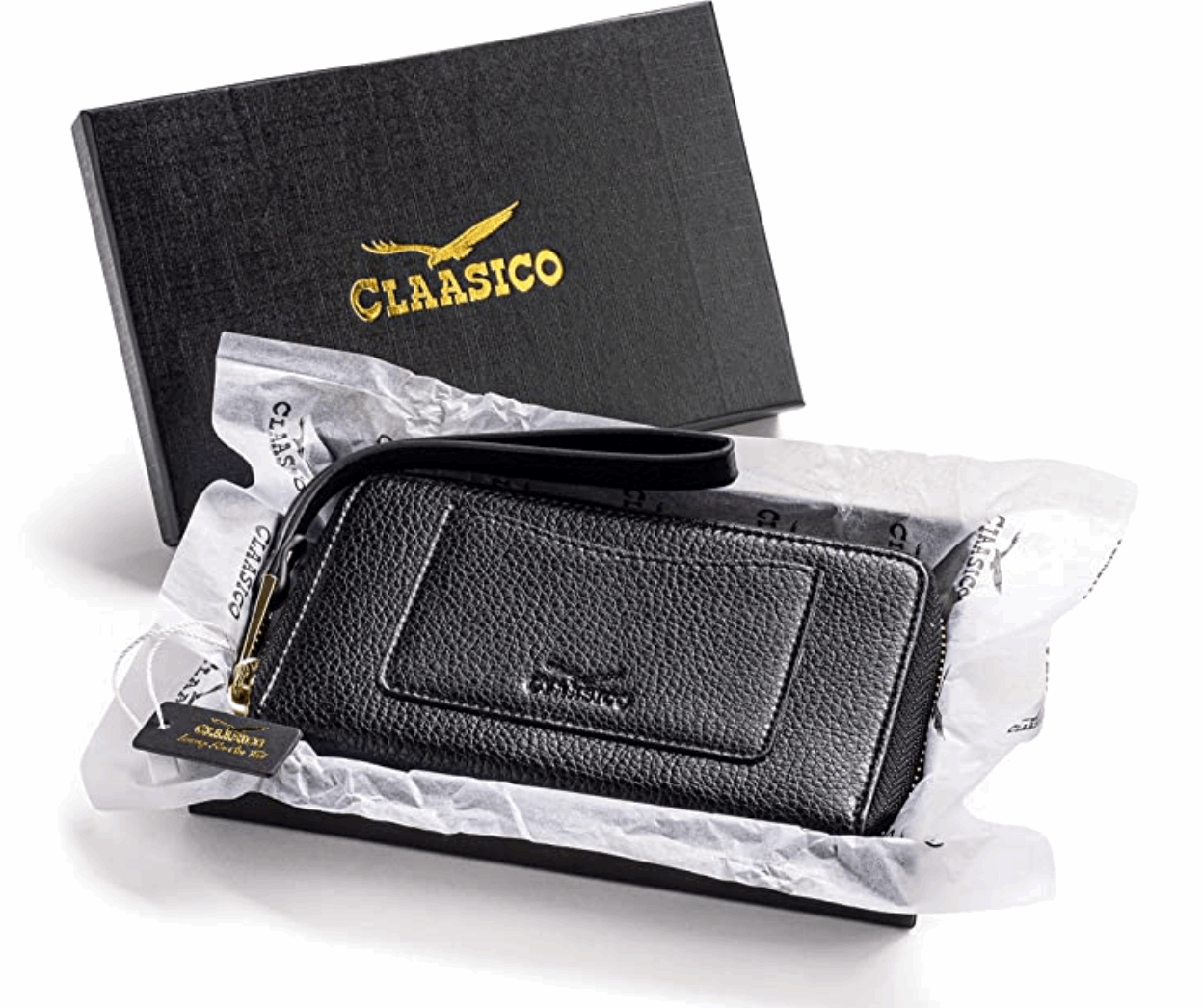 Small Slim Wristlet Wallet