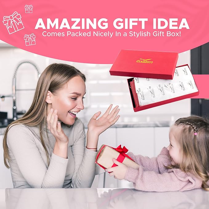 Women’s RFID wristlet wallet phone holder