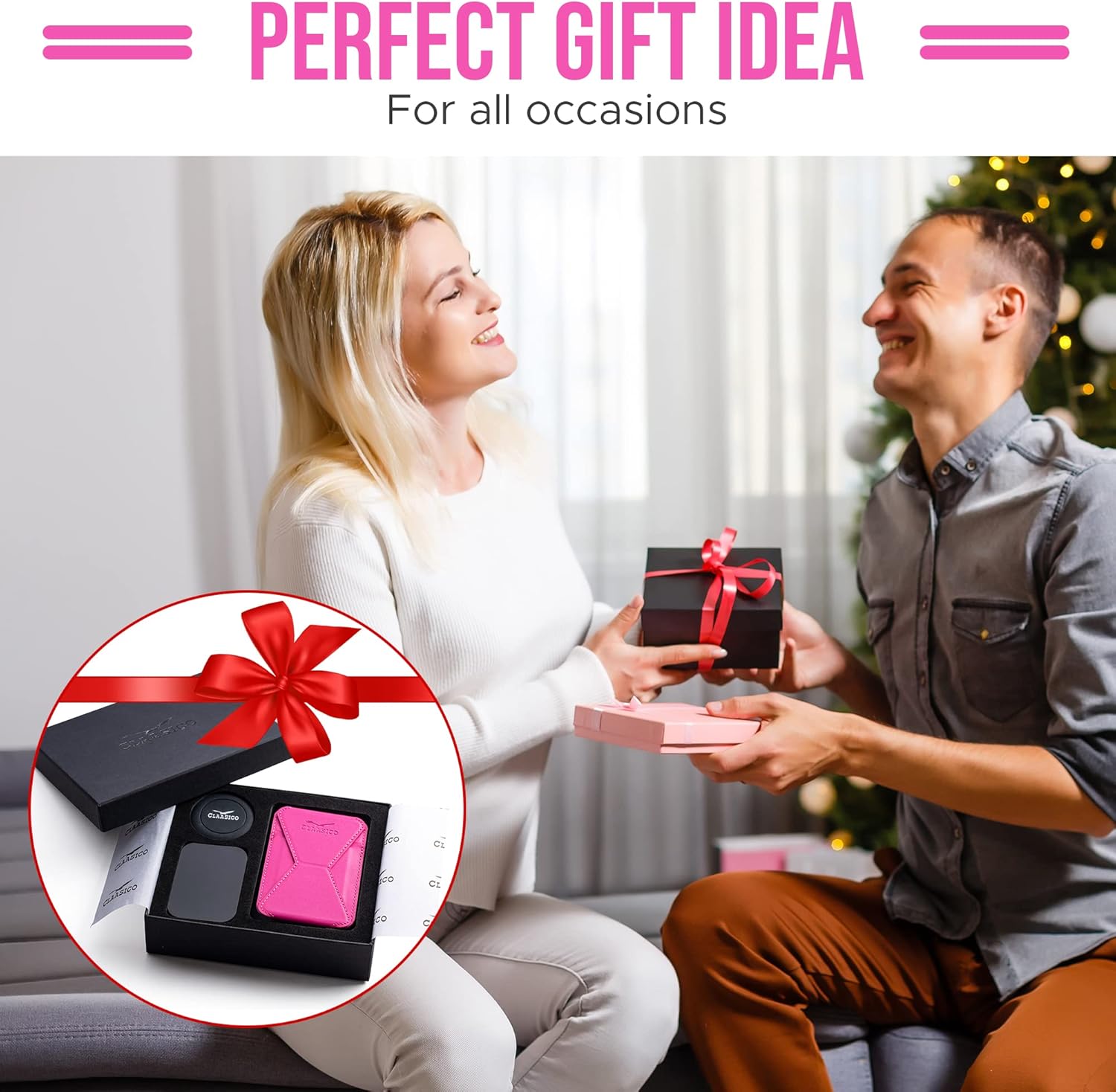 Cell Phone Wallet with Magnetic Phone Stand