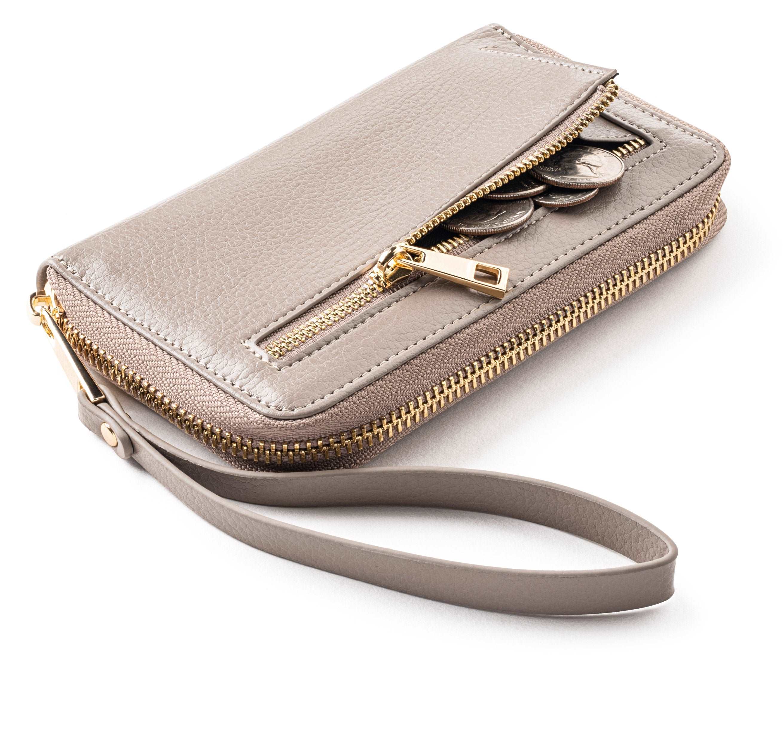 Small Slim Wristlet Wallet