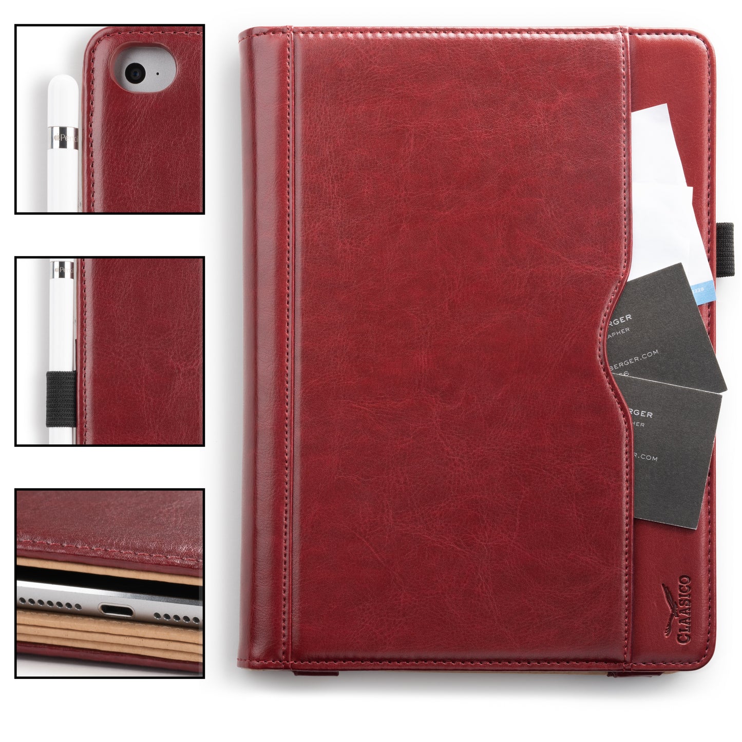 iPad 9.7 Case 2018/2017 5th/6th Gen, Premium PU Leather