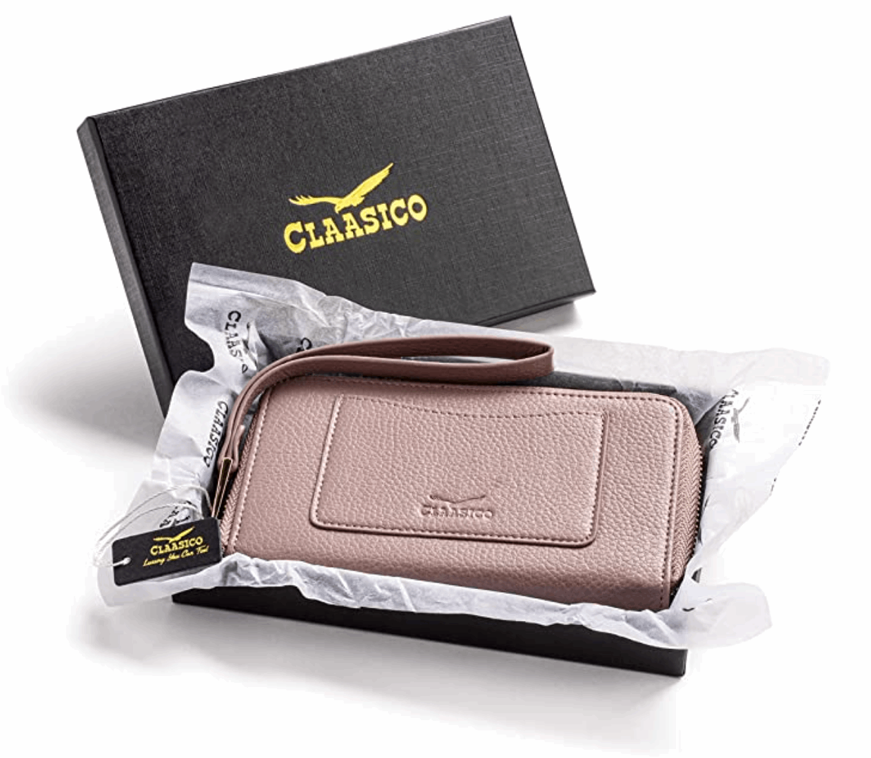 Small Slim Wristlet Wallet