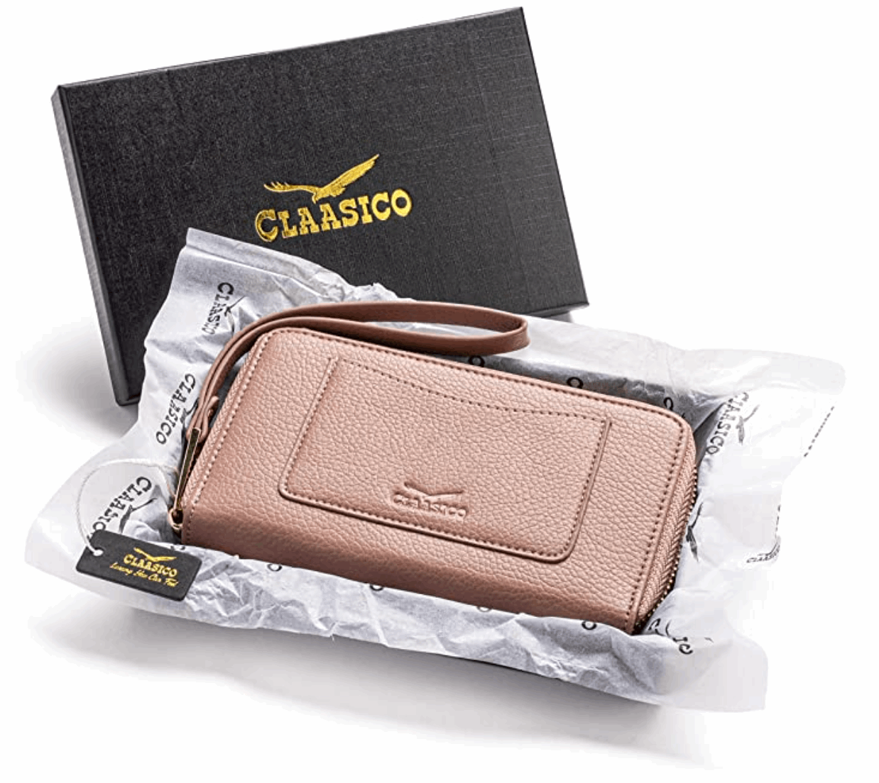 Small Slim Wristlet Wallet