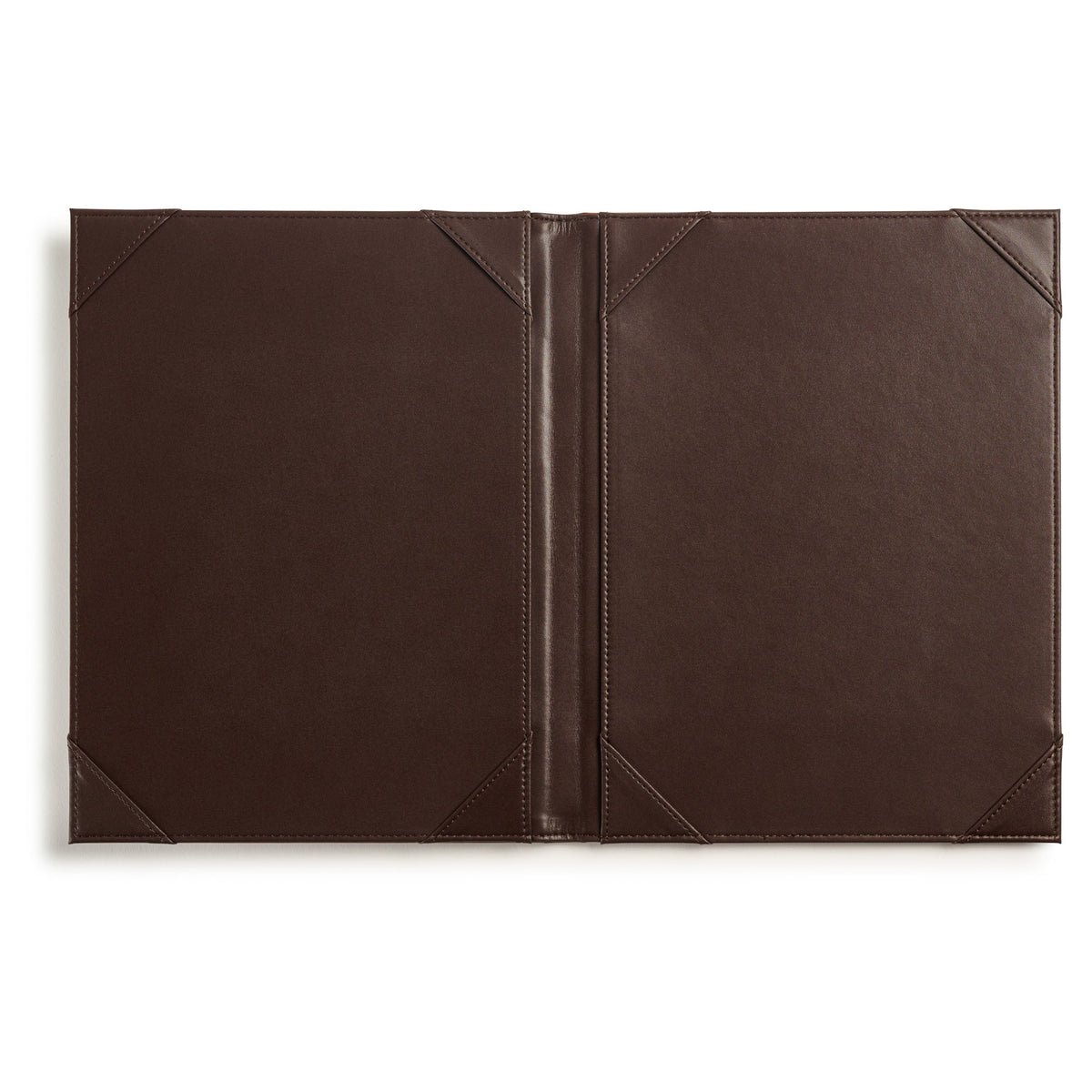 Custom Bi-Fold Restaurant Menu Cover with Logo Branding claasico.com