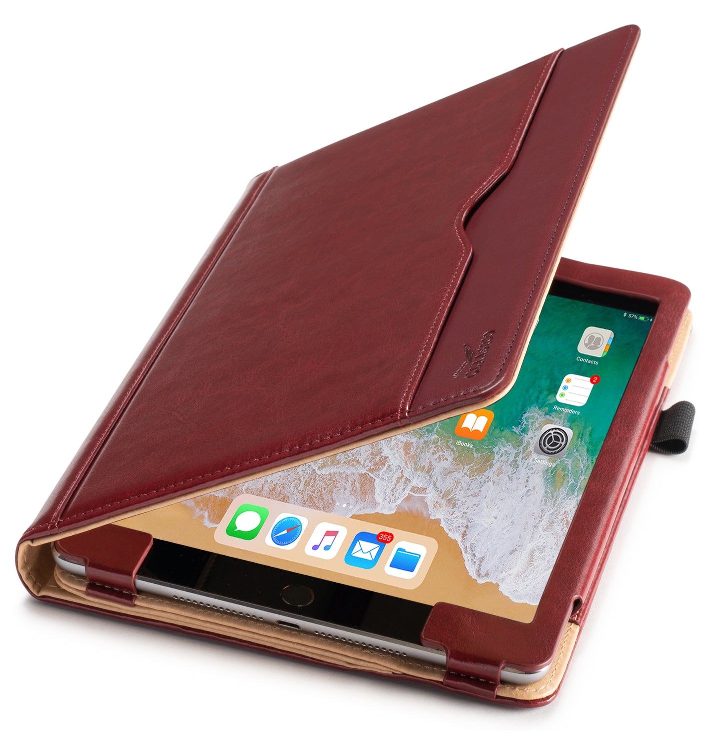 iPad 9.7 Case 2018/2017 5th/6th Gen, Premium PU Leather