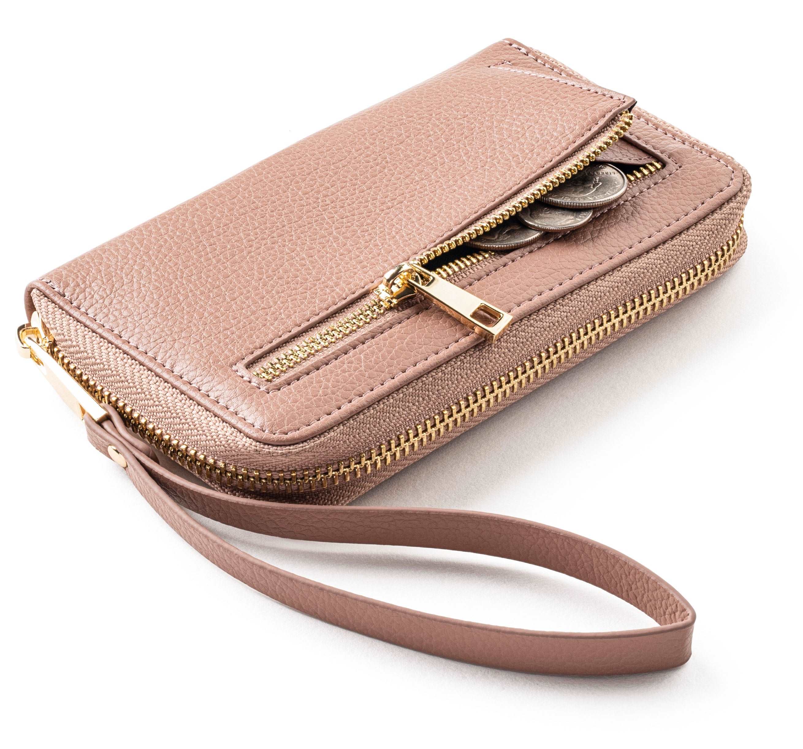 Small Slim Wristlet Wallet