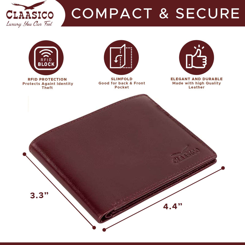 Slimfold Bifold Leather wallet for men