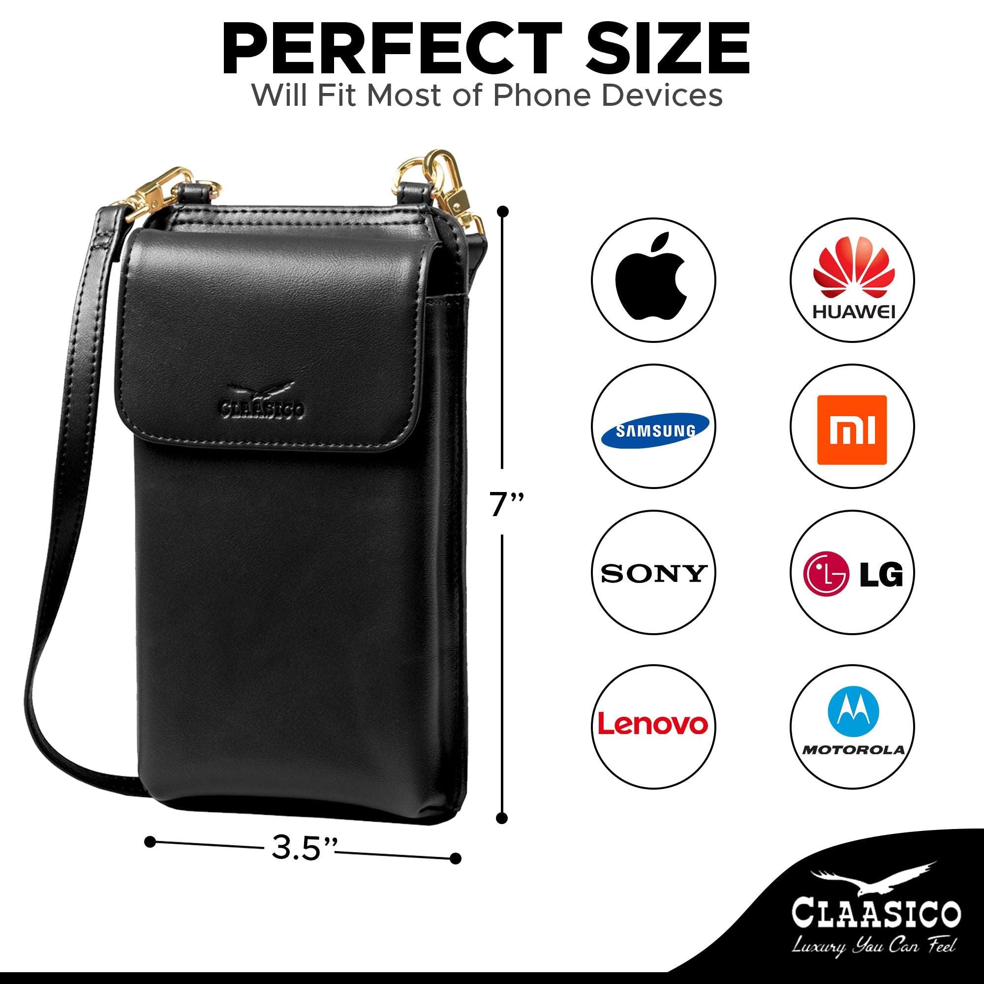 Small Crossbody phone wallet for women