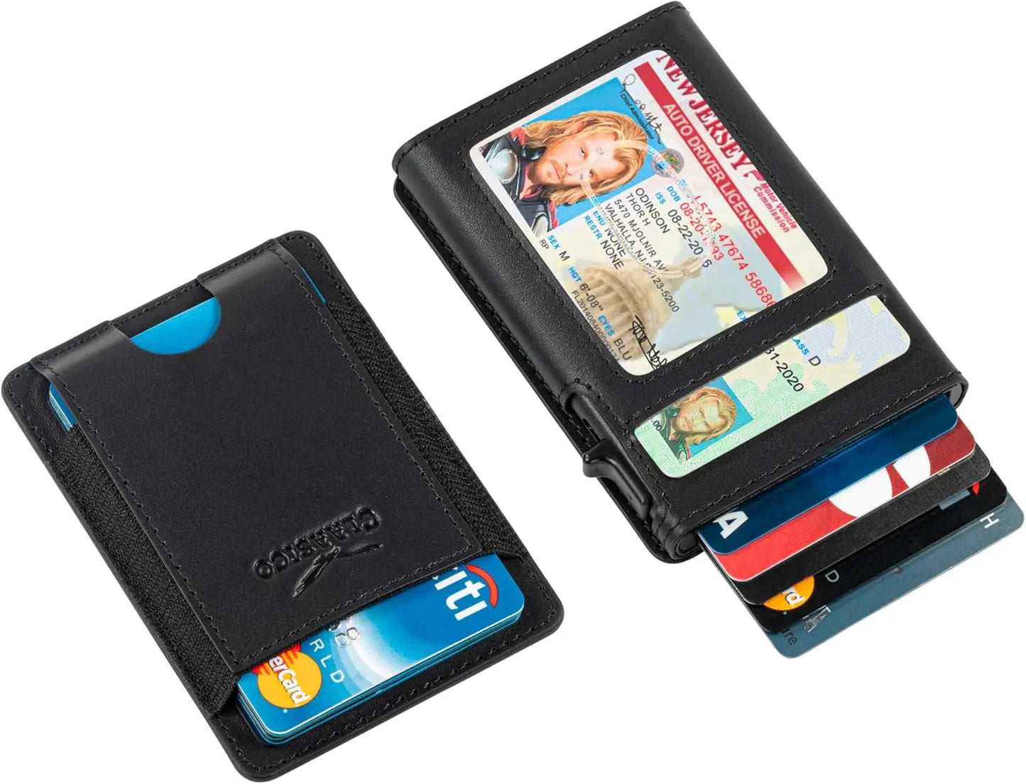 Claasico MagSafe Wallet for Men - Black