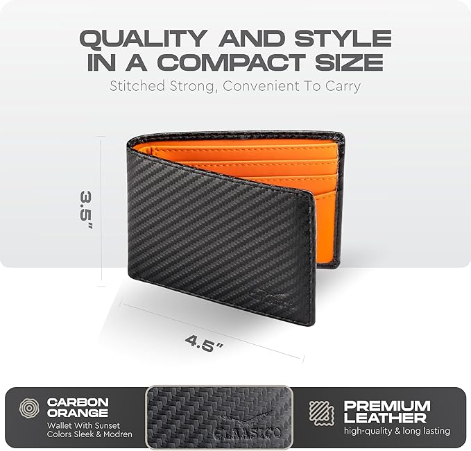 Slimfold Bifold Leather wallet for men