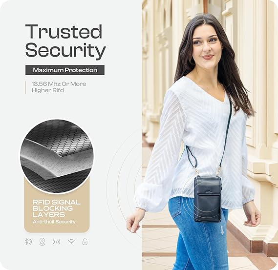 Small Crossbody phone wallet for women