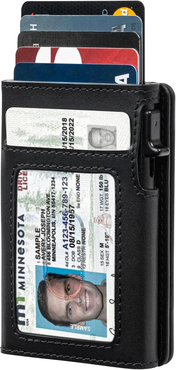 Claasico MagSafe Wallet for Men - Black