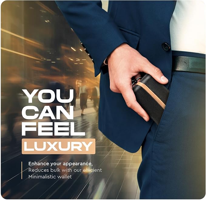 Slimfold Bifold Leather wallet for men