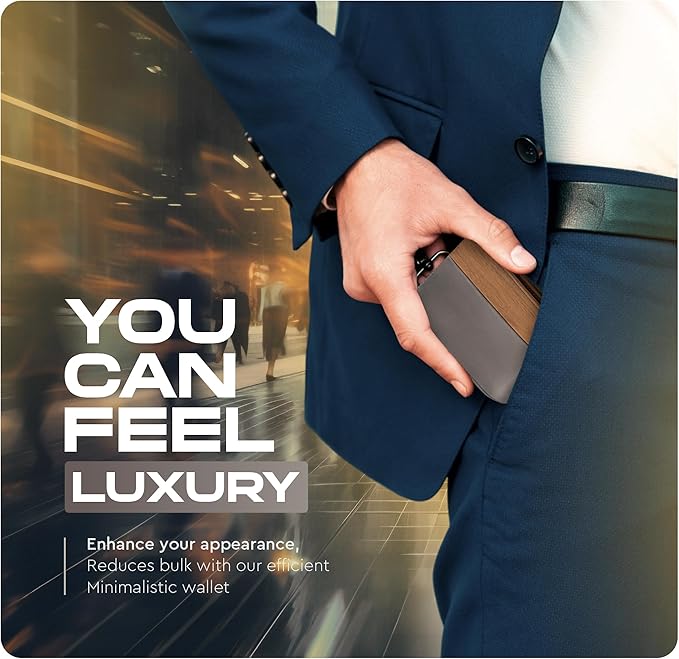 Slimfold Bifold Leather wallet for men