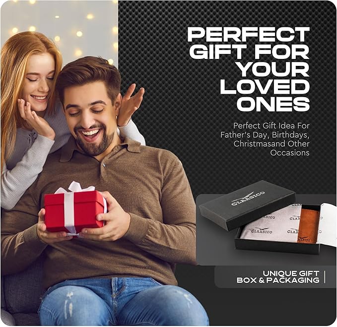 Slimfold Bifold Leather wallet for men