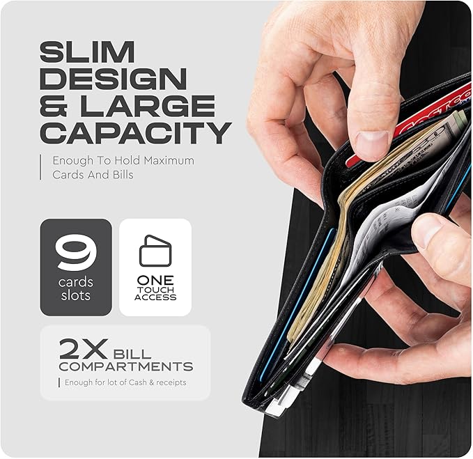 Slimfold Bifold Leather wallet for men