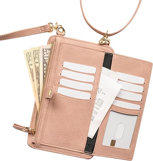 Small Crossbody phone wallet for women