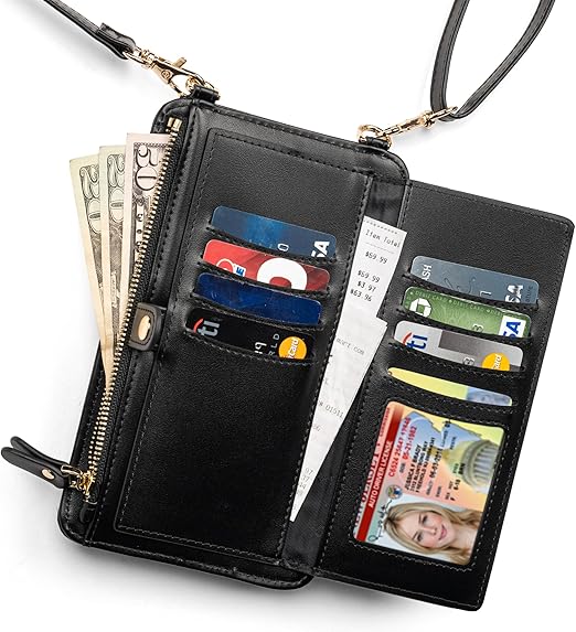 Small Crossbody phone wallet for women