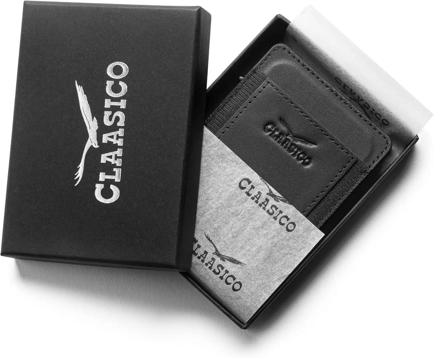 Claasico MagSafe Wallet for Men - Black