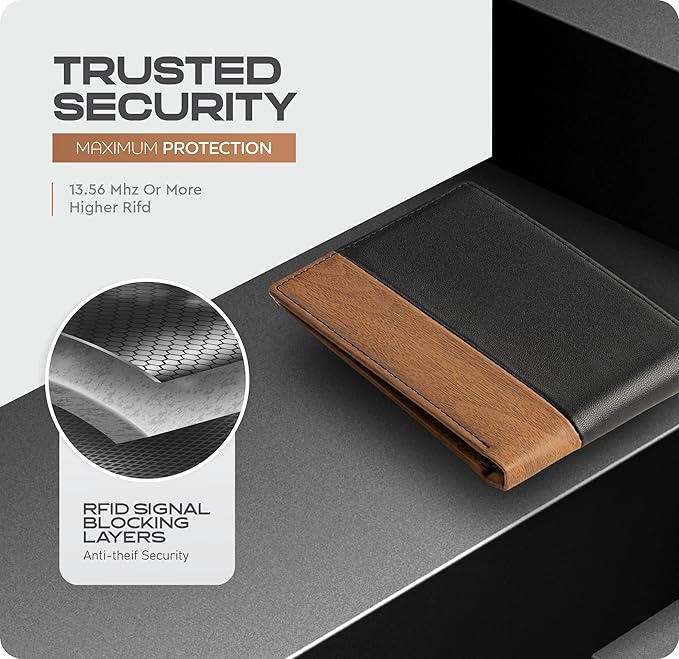 Slimfold Bifold Leather wallet for men