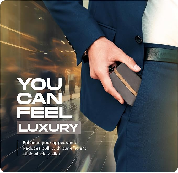 Slimfold Bifold Leather wallet for men
