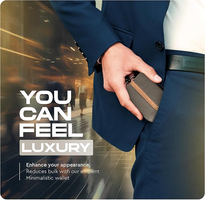 Slimfold Bifold Leather wallet for men