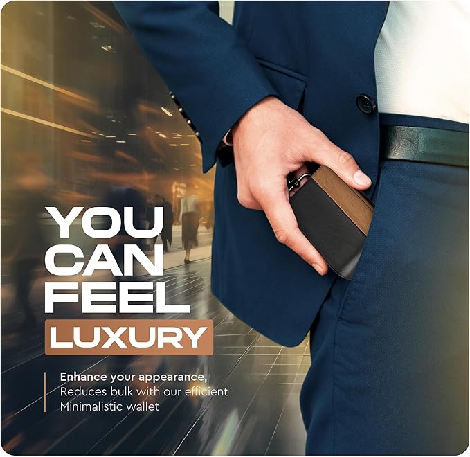 Slimfold Bifold Leather wallet for men