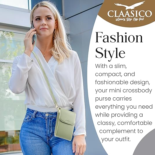 Small Crossbody phone wallet for women