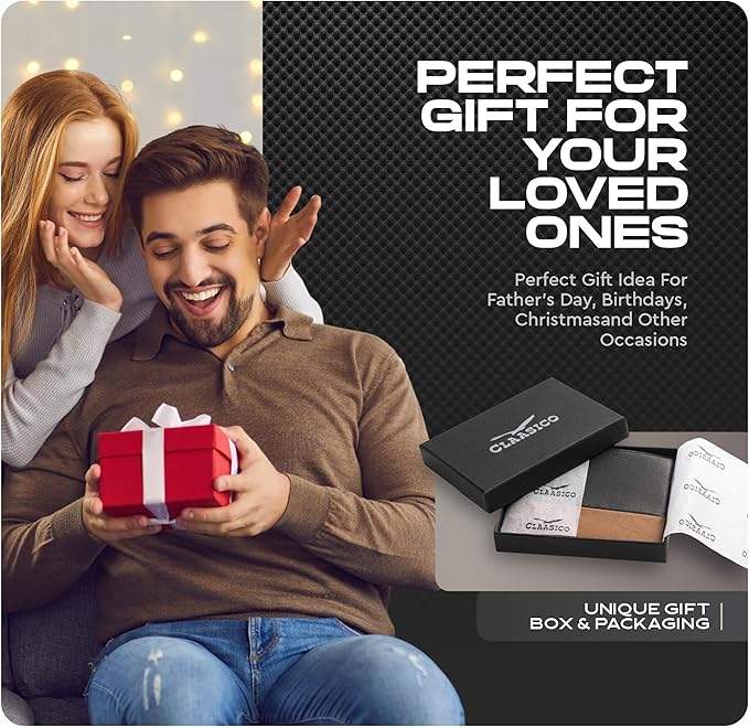 Slimfold Bifold Leather wallet for men