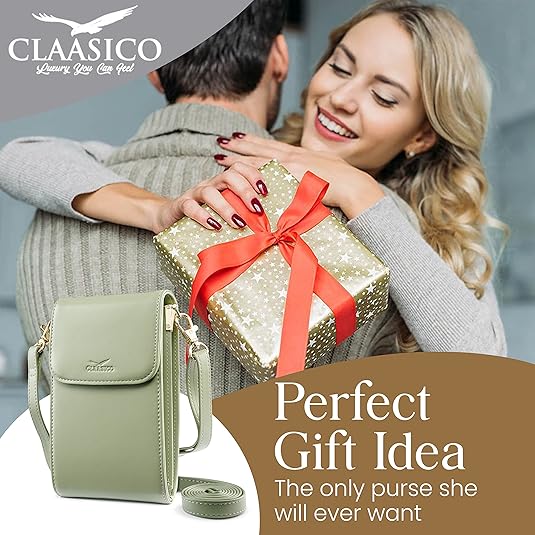 Small Crossbody phone wallet for women