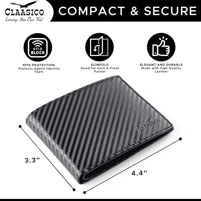Slimfold Bifold Leather wallet for men