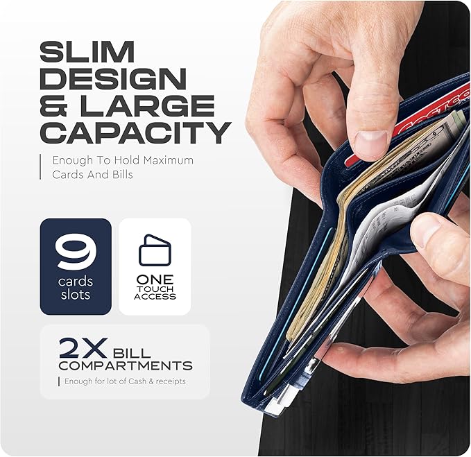 Slimfold Bifold Leather wallet for men