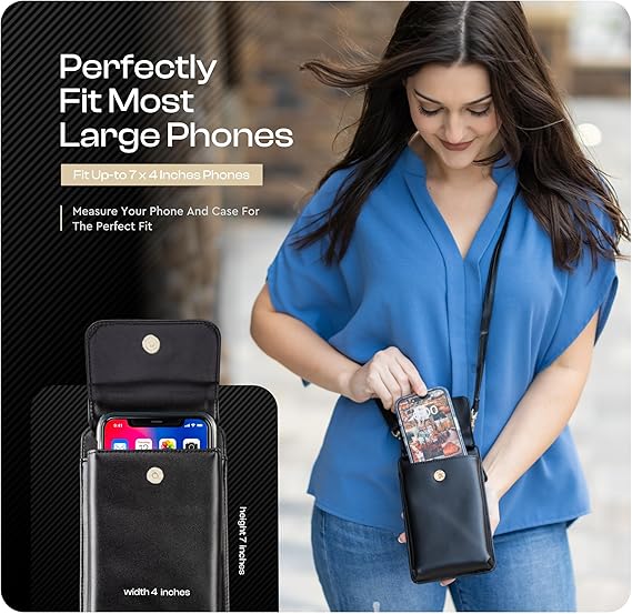 Small Crossbody phone wallet for women