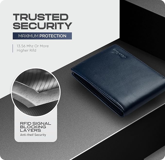 Slimfold Bifold Leather wallet for men