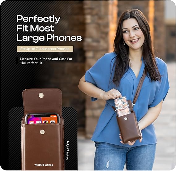 Small Crossbody phone wallet for women