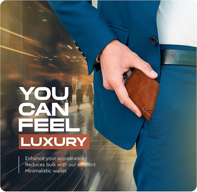 Slimfold Bifold Leather wallet for men