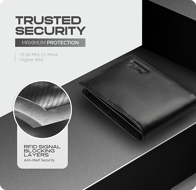 Slimfold Bifold Leather wallet for men