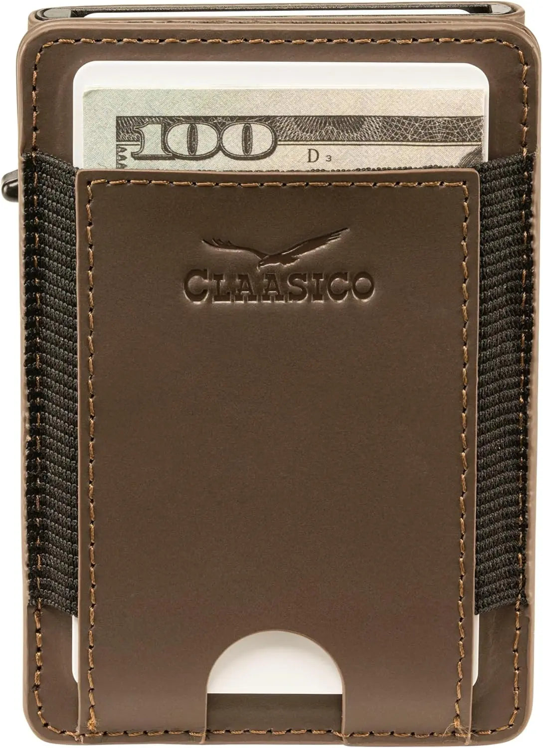 Claasico MagSafe Wallet for Men - Coffee