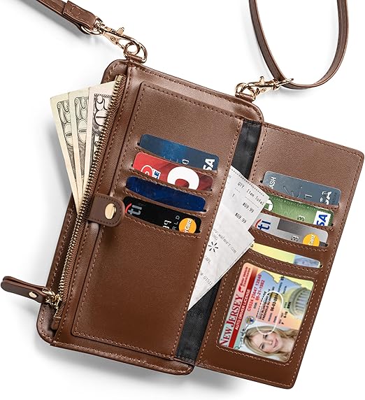 Small Crossbody phone wallet for women