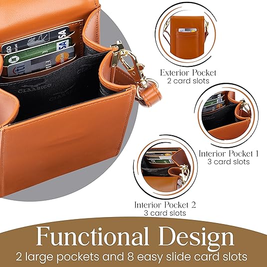 Small Crossbody phone wallet for women