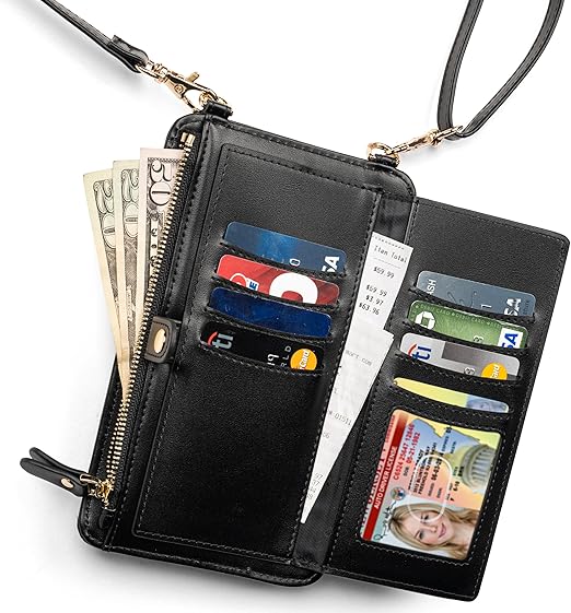 Small Crossbody phone wallet for women