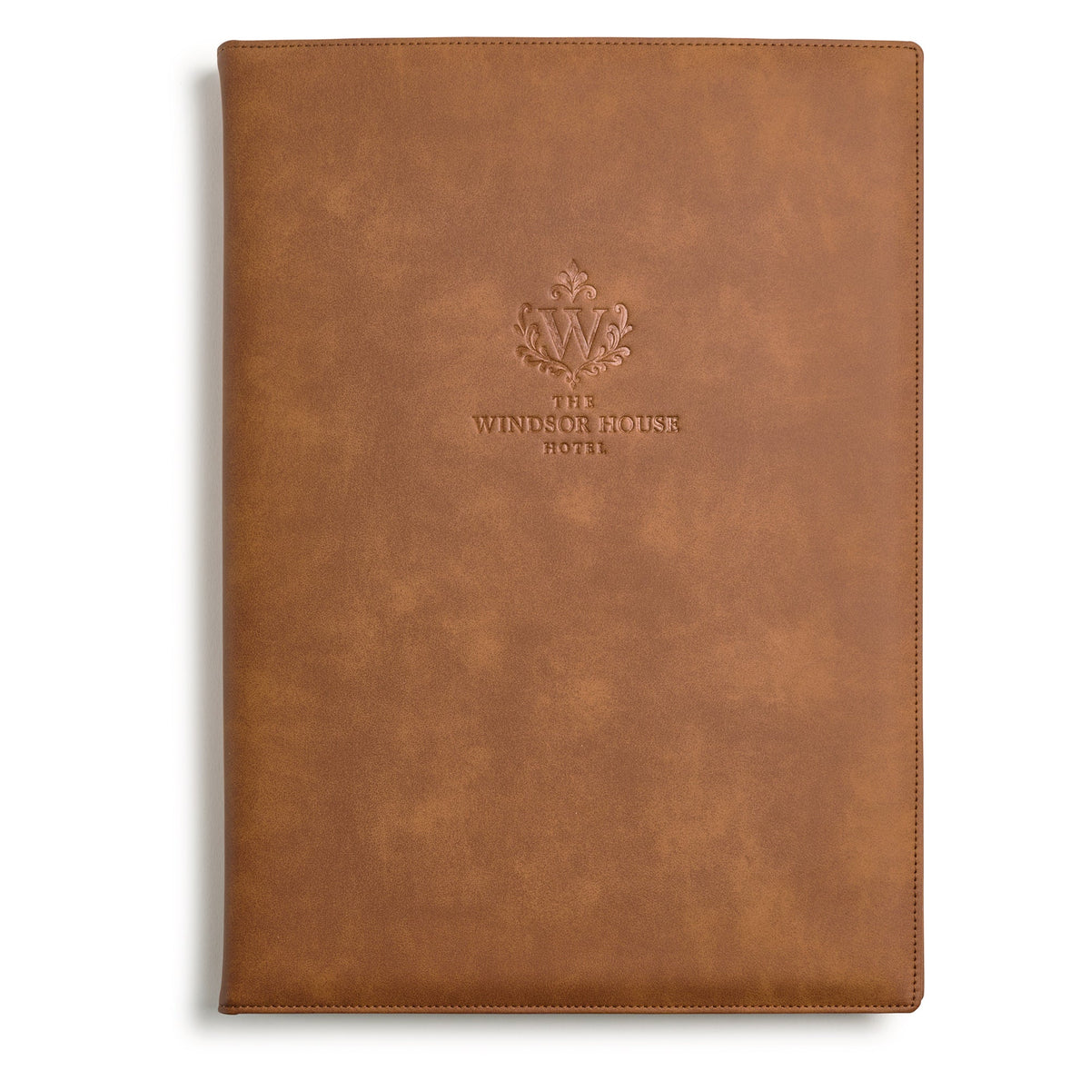 Custom Hotel Guest Directory Binder with Logo Branding claasico.com