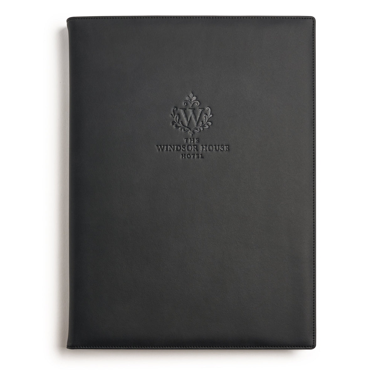 Custom Hotel Guest Directory Binder with Logo Branding claasico.com