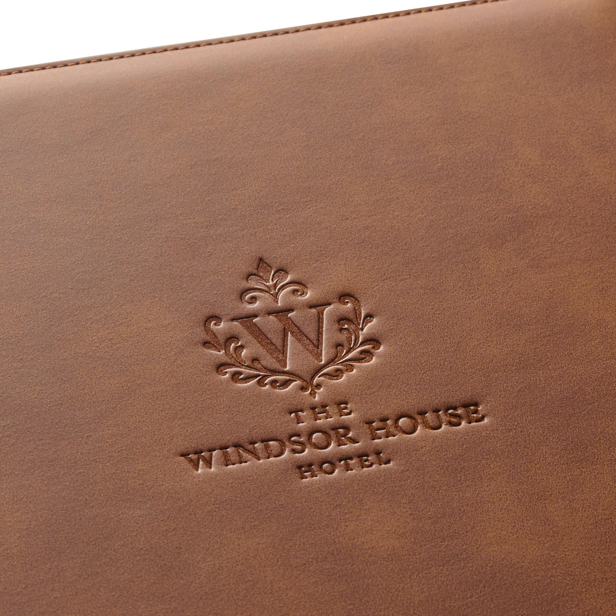 Custom Hotel Guest Directory Binder with Logo Branding claasico.com