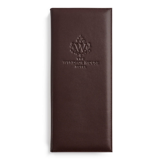 Custom Hotel In-Room Dining Menu Binder claasico.com