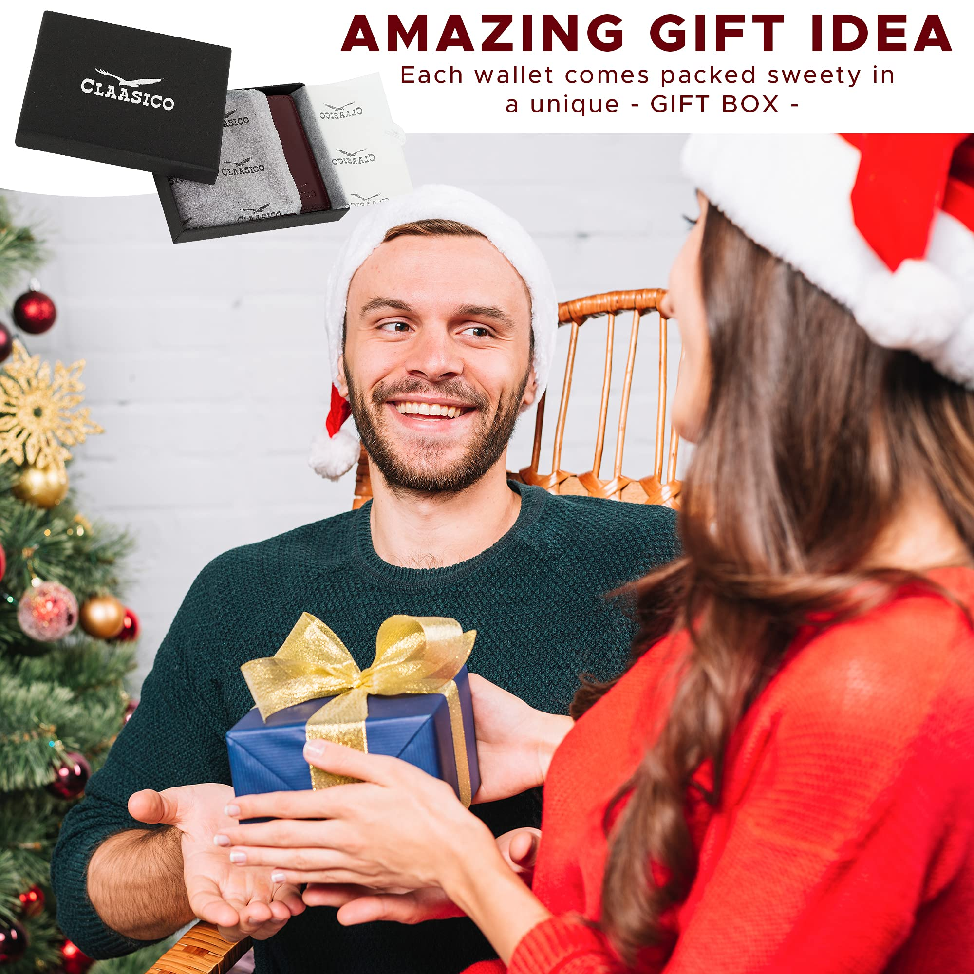 Slimfold Bifold Leather wallet for men