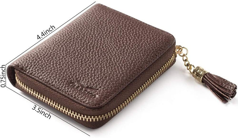 Letter Graphic Small Wallet Zipper Bifold For Business